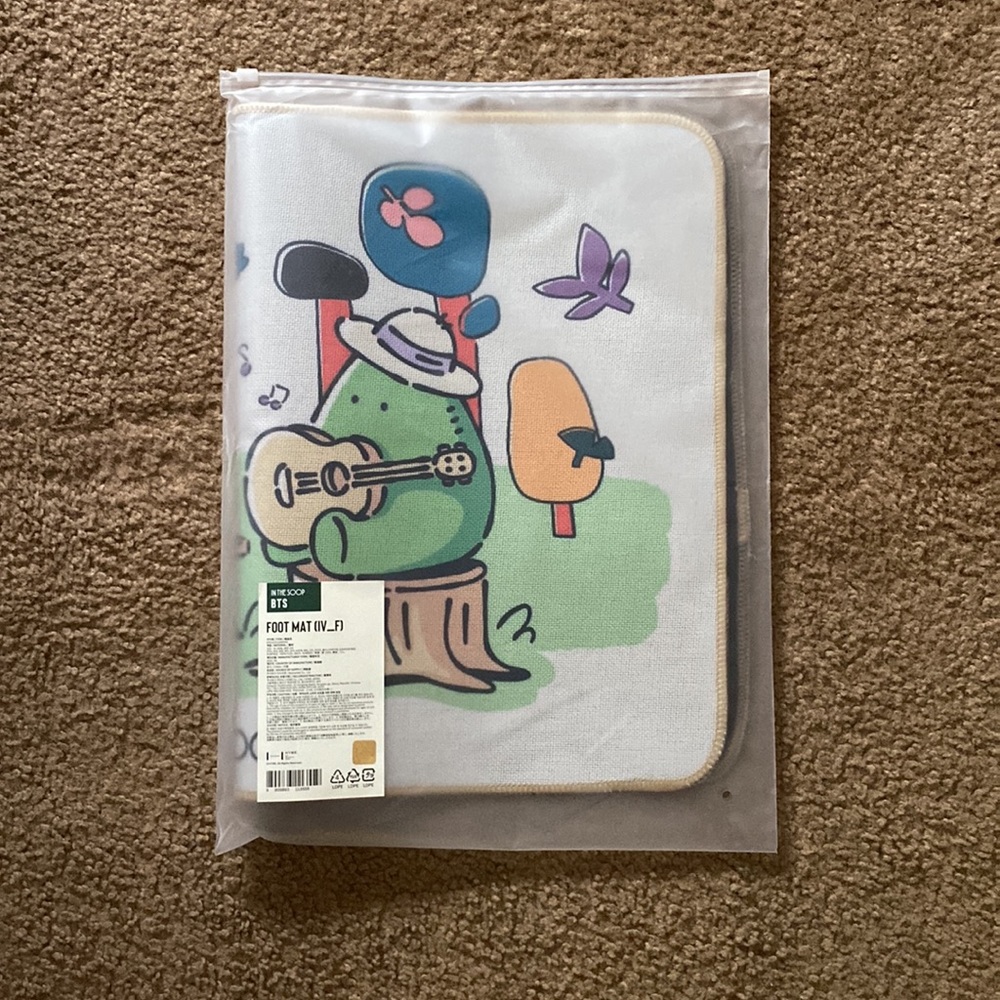 OFFICIAL BTS IN THE SOOP FOOT MAT